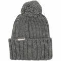 Mens Grey Melange Semiury 3 Knitted Hat 77005 by Napapijri from Hurleys