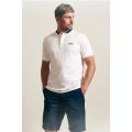 Mens White Tipped Sports S/s Polo Shirt 88333 by Barbour International from Hurleys