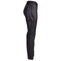 Womens Black Sellie PU Trousers 12930 by BOSS from Hurleys