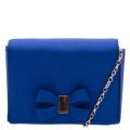 Womens Mid Blue Stacyy Bow Evening Clutch Bag 22908 by Ted Baker from Hurleys