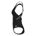 Womens Black Curve Plunge Swimsuit 87103 by Calvin Klein from Hurleys