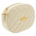 Womens Cream Small Quilted Cross Body Bag 10387 by Love Moschino from Hurleys