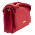 Womens Burgundy Bow Clutch Bag 10424 by Love Moschino from Hurleys