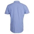 Lifestyle Mens Blue Newton Check S/s Shirt 21944 by Barbour from Hurleys