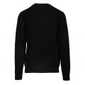 Mens Jet Black Embossed Logo Sweat Top 102359 by MA.STRUM from Hurleys