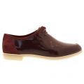 Womens Wine Leather Phenia Point 7717 by Clarks Originals from Hurleys