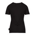 Womens Black Iridescent Logo S/s T Shirt 49062 by Versace Jeans Couture from Hurleys