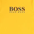 Boys Yellow Layered Logo L/s T Shirt 45609 by BOSS from Hurleys