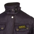 Womens Black Polarquilt Jacket 93228 by Barbour International from Hurleys