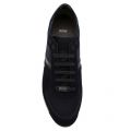Athleisure Mens Dark Blue Maze_Lowp Trainers 37946 by BOSS from Hurleys