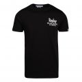 Mens Black Chest Logo S/s T Shirt 85484 by Replay from Hurleys