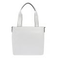 Womens White Polyurethane Shopper Bag 41302 by Love Moschino from Hurleys