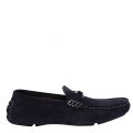 Mens Navy Cottn Suede Driving Shoes 59863 by Ted Baker from Hurleys