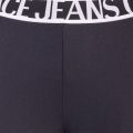 Womens Black Branded Waist Leggings 101145 by Versace Jeans Couture from Hurleys