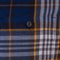 Heritage Mens Navy Sea Mill Check Slim Fit L/s Shirt 64762 by Barbour from Hurleys