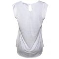 Womens Daisy White Classic Polly Plains Capped Sleeve Top 70839 by French Connection from Hurleys