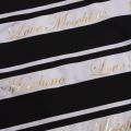 Womens Black Logo Stripe S/s T Shirt 57941 by Love Moschino from Hurleys