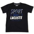 Boys Navy Sport Graphic S/s Tee Shirt 29475 by Lacoste from Hurleys