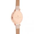 Womens Dusty Pink & Rose Gold Enchanted Garden Watch 10076 by Olivia Burton from Hurleys