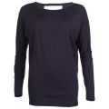 Womens Black L/s Tee Shirt 7083 by Replay from Hurleys