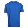 Athleisure Mens Bright Blue Tee 4 Logo S/s T Shirt 57026 by BOSS from Hurleys