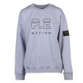 Womens Gray Dawn Heads Up Sweatshirt 109308 by P.E. Nation from Hurleys