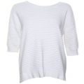 Womens Summer White Heatwave Dinka Crew Sweater 39748 by French Connection from Hurleys