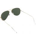 Gold RB3025 Aviator Large Sunglasses 14426 by Ray-Ban from Hurleys