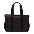 Baby Black Printed Logo Changing Bag 77735 by Emporio Armani from Hurleys