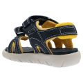 Toddler Navy/Yellow Perkins Row 2-Strap Sandals (21-30) 108563 by Timberland from Hurleys