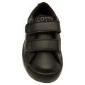 Infant Black Straightset Trainers (3-9) 62679 by Lacoste from Hurleys