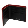 Mens Black Zebra Trim Bifold Wallet 80172 by PS Paul Smith from Hurleys