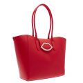 Womens Scarlet Cupids Bow Sofia Tote Bag 34907 by Lulu Guinness from Hurleys