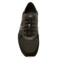 Mens Black Orland_Runn Trainers 9470 by BOSS from Hurleys