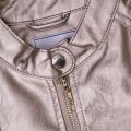 Girls Champagne Metallic PU Jacket 12844 by Mayoral from Hurleys