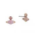 Womens Pink Gold/Pink Isabelitta Bas Relief Earrings 101710 by Vivienne Westwood from Hurleys