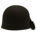 Womens Black Adabel Pom Felt Hat 16816 by Ted Baker from Hurleys