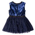 Girls Twilight Blue Sequin Dress