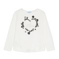 Girls Natural With Love L/s T Shirt 96814 by Mayoral from Hurleys