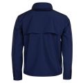 Mens Navy & White Funnel Neck Jacket 23239 by Lacoste from Hurleys