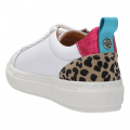 Womens White Asinda Zip Trainers 107847 by Moda In Pelle from Hurleys