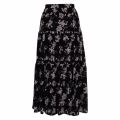 Womens Black Bold Botanical Skirt 39995 by Michael Kors from Hurleys