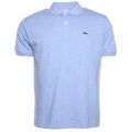 Mens Blue Classic Marl S/s Polo Shirt 29393 by Lacoste from Hurleys