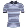 Mens Dark Sapphire Birdseye Wide Stripe Tee Shirt 71177 by Original Penguin from Hurleys