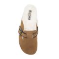 Womens Camel Suede Nellie Buckle Slippers 109554 by Barbour from Hurleys