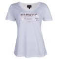 Womens White Leader S/s T Shirt 21877 by Barbour International from Hurleys