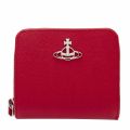 Womens Red Windsor Leather Small Zip Around Purse 76036 by Vivienne Westwood from Hurleys