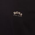 BOSS T Shirt Mens Charcoal Tee Curved Logo S/s