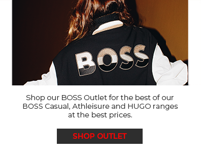 Shop our BOSS Outlet for the best of our BOSS Casual, Athleisure and HUGO ranges at the best prices.