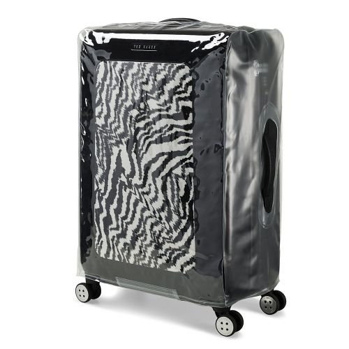 Womens Black Zebra Small Hard Suitcase 100031 by Ted Baker from Hurleys